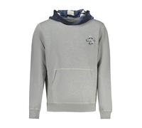 GUESS JEANS Kapuzensweatshirt mit Tasche und Logo Print - Größe: M
