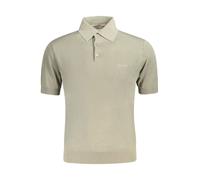 GUESS JEANS Kurzarm Poloshirt 3 Knoepfe Stickerei Logo - Größe: XL