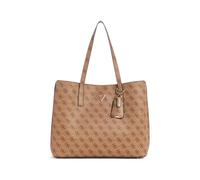 Guess Shopper Meridian Girlfriend Tote latte logo