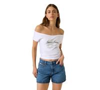 GUESS Jeans Off Shoulder 81 Baby Short Sleeve T-Shirt M