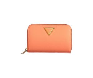 Guess Jeans Orange Polyethylen-Brieftasche Einheitsgröße