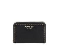 Guess - Geldbörse Nastra mit Nähten Maße 14 x 9 x 3 cm. Schwarz TU BLA, Schwarz (bla), Taglia Unica, Zubehör