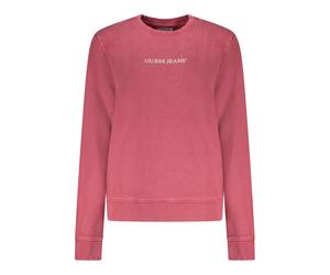 Guess Jeans Rotes Baumwoll Damen Sweatshirt XS