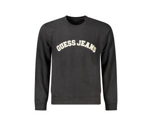 Guess Jeans Schwarzes Baumwoll Sweatshirt für Herren M