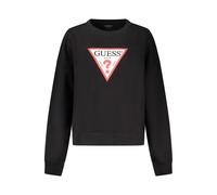 Guess Jeans Schwarzes Bio-Baumwolle Damen Sweatshirt XL