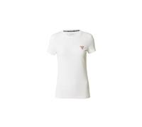 GUESS JEANS T-SHIRT MANICHE CORTE DONNA BIANCO