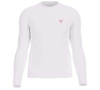 GUESS JEANS T-SHIRT MANICHE CORTE UOMO BIANCO