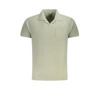 GUESS JEANS V-Ausschnitt T-Shirt mit Tasche und Logo - Größe: M