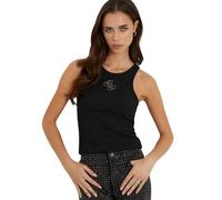Guess Tanktop mit Strasssteinbesatz Modell 'GUENDALINA' in Black, Größe XS