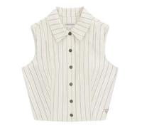 GUESS Jeansbluse creme | S