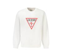 Guess Jeans weißer Baumwollpullover für Herren L