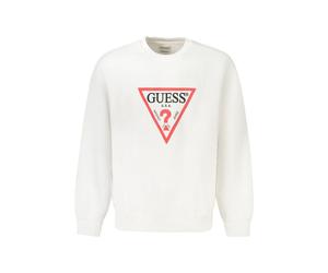 Guess Jeans weißer Baumwollpullover für Herren M
