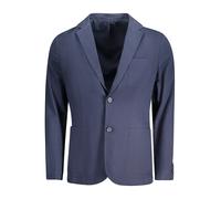 GUESS JEANS Zweitaschenjacke mit Logo und Knöpfen - Größe: S