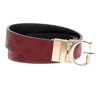 GUESS Jena Adjustable And Reversible Pant Belt W95 Red Multi - kürzbar