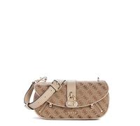 Guess Umhängetasche Jessa – mit Klappe, Latte Logo – HWJG83-62200-LTL