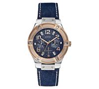 Guess Jet Setter Damenuhr gold blau