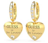 Guess Jewellery "Guess is for lovers" Ohrringe mit Swarovski, Einheitsgröße, Nicht-Edelmetalle, Kein Edelstein