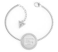 GUESS Armband JEWELLERY SOLITAIRE gold oder silber, Einheitsgröße, Metall, Kein Edelstein