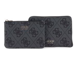 GUESS Jewelry Organizer & Passport Pouch Coal Logo
