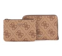 GUESS Jewelry Organizer & Passport Pouch Latte Logo / Brown
