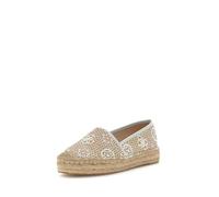 Guess Joelynn Espadrillas Espadrillas für Damen, White Navy, 39 EU