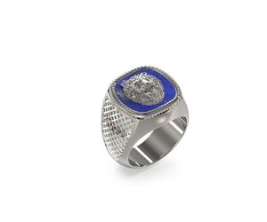 Guess - JUMR04003JWSTLP64 - Ring - Heren - Roestvrij Staal - Maat 64
