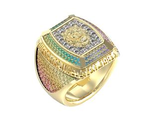Guess - JUMR05034JWYGMC64 - Ring - Herren - Lion King - Weite 64
