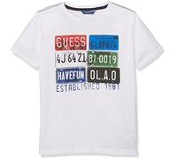 Guess Jungen L72I32JR00Z T-Shirt, Weiß (Blanc Pur), 12 Jahre