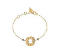 GUESS Just Guess Logo Bracelet Gold
