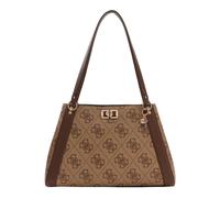 GUESS Karnilla Logo Girlfriend Carryall Latte Logo / Brown