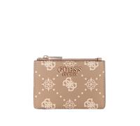 GUESS Carrie Logo SLG Credit Card Case Biscotti Logo