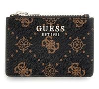 GUESS Kartenetui Carrie Logo SLG Credit Card Case Espresso Logo Dunkelbraun