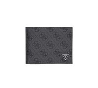 GUESS Kartenetui Milano Bifold No Coin Wallet Black dunkelgrau