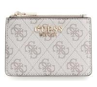 GUESS Laurel II SLG Card Case Dark Taupe Logo