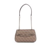 Guess Katya 4G Logo Schultertasche hellbraun, Lederimitat, Damen