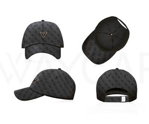 GUESS - KATYA BASEBALL CAP COAL LOGO, T/U