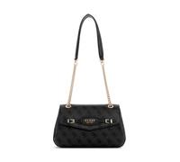 GUESS Katya Convertible Xbody Flap Bag Coal Logo