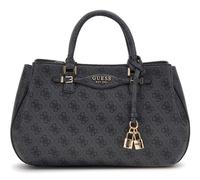 GUESS Katya Girlfriend Satchel Coal Logo