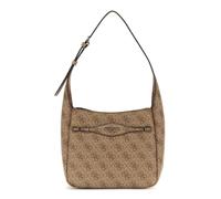 GUESS Katya Hobo Shoulder Bag Latte Logo