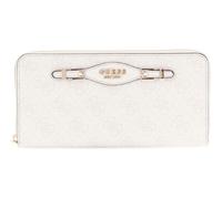 GUESS Katya SLG Large Zip Around Wallet L White Logo