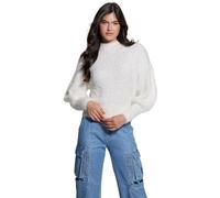 Guess Damen Strickpullover KEYLA, offwhite, Gr. XL