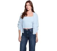 GUESS Keyla Strickjacke für Damen, langärmelig, Sky High, Klein