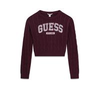 Guess Kids - CROP LS SWEATER DEEP MAROON - Gr. - 10