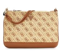Guess Kristen Flat Pouch, Clutch, Braun-Caramel