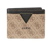 Guess Herren Saffiano Slimfold Wallet, Braun, Einheitsgröße, Saffiano Slimfold Wallet