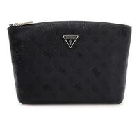 GUESS Wilder Top Zip Cosmetic Bag XL Black