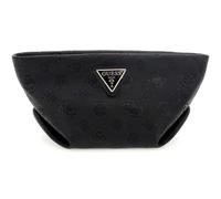 GUESS Kulturbeutel Helina Top Zip Cosmetic Bag Black Logo schwarz
