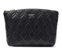 GUESS Maxine Top Zip Cosmetic Bag XL Black