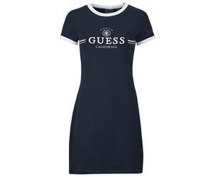 Guess Kurze Kleider MILA SS SHORT DRESS in Marine EU XL