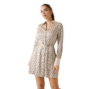 GUESS Kurzes Kleid, Beige gemustert, S
